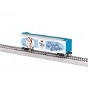 40′ Steel Flat-End Boxcar - Ready to Run -- Wings Of Angels Christmas (Pin-Up Girl Art), HO, Lionel 2554270
