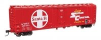 50′ PC&F Insulated Boxcar - Ready to Run -- Santa Fe 525333, HO, WalthersMainline 2847