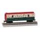 Animated Stock Car - Ready to Run -- North Pole & Southern (Reindeer Load green, cream, red), N, Bachmann Industries 19754