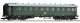 2nd class standard express train coach, DR, HO, Roco 6200202