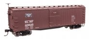 40′ Double Sheathed Wood Boxcar - Ready to Run -- St. Louis-San Francisco 128535 (Frisco), HO, WalthersMainline 40202