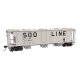 50′ Pullman-Standard PS-2 2893 3-Bay Covered Hopper - Ready to Run -- Soo Line 70090, HO, WalthersMainline 7058