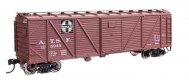 40′ ARA Single Sheathed Boxcar with Dreadnaught Ends - Ready to Run -- Santa Fe 125944, HO, WalthersMainline 40353