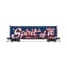 PRR K7 Stock Car with Patriotic Music - Ready to Run -- Spirit of 76 Independence (blue, white, red), N, Broadway Limited Import
