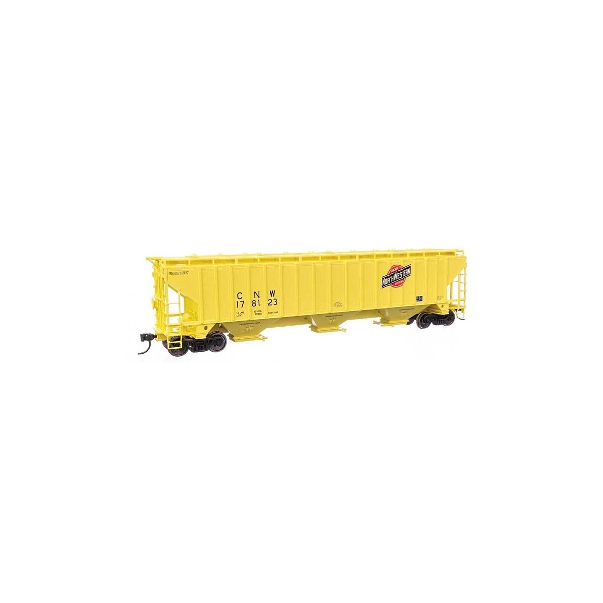 57′ Trinity 4750 3-Bay Covered Hopper - Ready to Run -- Chicago & North Western(TM) 178123, HO, WalthersMainline 49034