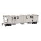 50′ Pullman-Standard PS-2 2893 3-Bay Covered Hopper - Ready to Run -- Soo Line 70105, HO, WalthersMainline 7060