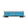 PRR K7 Stock Car 2-Pack (No Sound) - Ready to Run -- Merry Christmas (blue, white), N, Broadway Limited Imports 8488