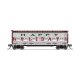 PRR K7 Stock Car 2-Pack (No Sound) - Ready to Run -- Happy Holidays (white, red, green), N, Broadway Limited Imports 8489