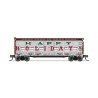 PRR K7 Stock Car 2-Pack (No Sound) - Ready to Run -- Happy Holidays (white, red, green), N, Broadway Limited Imports 8489