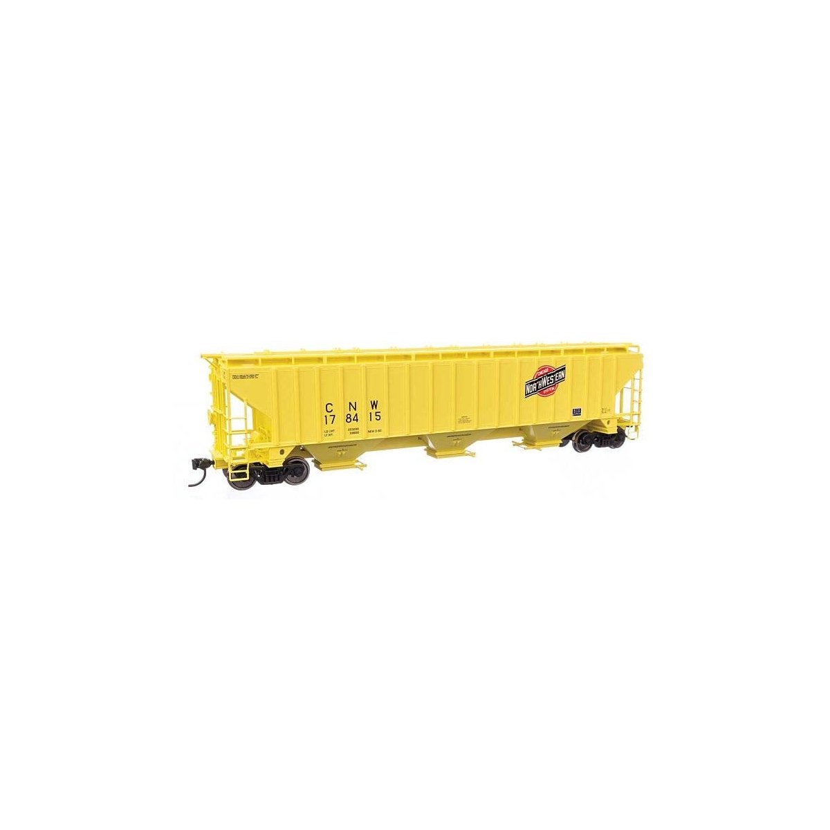 57′ Trinity 4750 3-Bay Covered Hopper - Ready to Run -- Chicago & North Western(TM) 178415, HO, WalthersMainline 49036