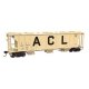 50′ Pullman-Standard PS-2 2893 3-Bay Covered Hopper - Ready to Run -- Atlantic Coast Line 120708, HO, WalthersMainline 7040