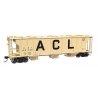 50′ Pullman-Standard PS-2 2893 3-Bay Covered Hopper - Ready to Run -- Atlantic Coast Line 120708, HO, WalthersMainline 7040