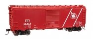 40` ACF Welded Boxcar w/8` Youngstown Door - Ready to Run -- Central of New Jersey 20530, HO, WalthersMainline 45204