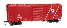 40` ACF Welded Boxcar w/8` Youngstown Door - Ready to Run -- Central of New Jersey 20530, HO, WalthersMainline 45204