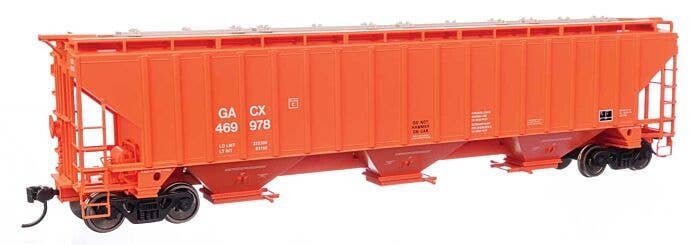 57′ Trinity 4750 3-Bay Covered Hopper - Ready to Run -- GACX 469978, HO, WalthersMainline 49040