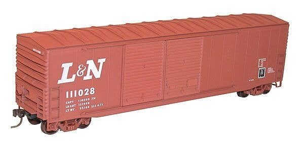 50′ Welded-Side Double-Door Boxcar - Kit -- Louisville & Nashville, HO, Accurail Inc 5917