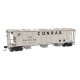 50′ Pullman-Standard PS-2 2893 3-Bay Covered Hopper - Ready to Run -- Conrail 883545, HO, WalthersMainline 7050