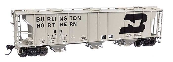 50′ Pullman-Standard PS-2 2893 3-Bay Covered Hopper - Ready to Run -- Burlington Northern 435059, HO, WalthersMainline 7042