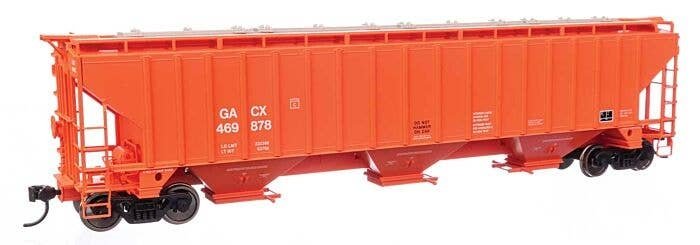 57′ Trinity 4750 3-Bay Covered Hopper - Ready to Run -- GACX 469878, HO, WalthersMainline 49039