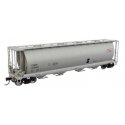 59′ Cylindrical Hopper - Ready to Run -- Canadian National International Service CNIS 376002 (round hatches), HO, WalthersMain