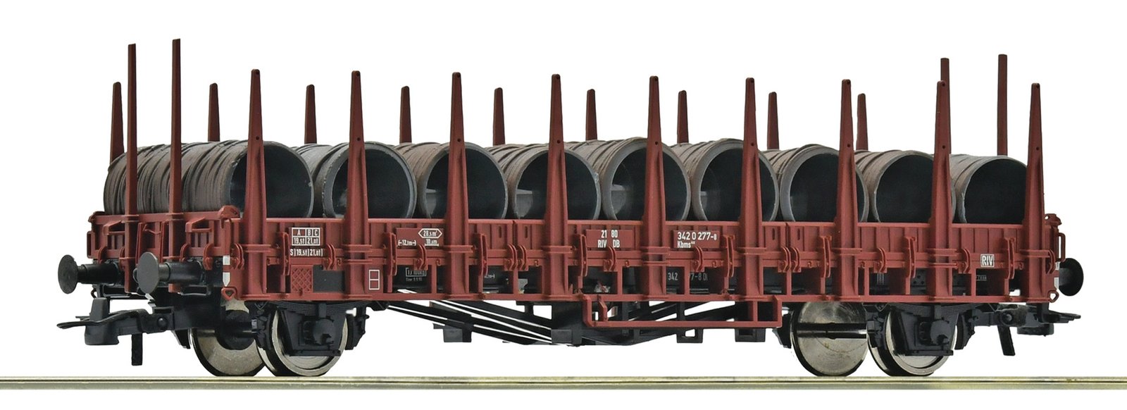 Stake wagon, DB, HO, Roco 6600268