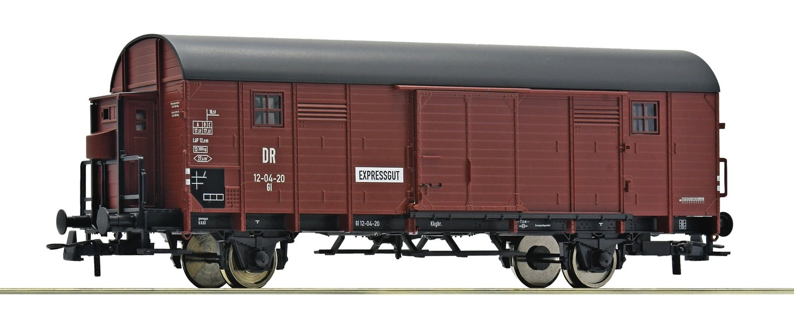 Express goods wagon, DR, HO, Roco 6600262