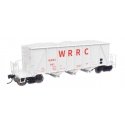 40′ Ortner 100-Ton Open Aggregate Hopper - Ready to Run -- Western Railroad (WRRC) 141, HO, WalthersProto 106047