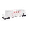 40′ Ortner 100-Ton Open Aggregate Hopper - Ready to Run -- Western Railroad (WRRC) 141, HO, WalthersProto 106047