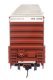60′ High Cube Plate F Boxcar - Ready to Run -- Transportacion Ferroviaria Mexicana 20020, HO, WalthersMainline 3034