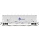 Pressureaide Centerflow Covered Hopper - Ready to Run - Master(R) -- ADM 50031 (gray, blue, Molecule), N, Atlas Model Railroad C