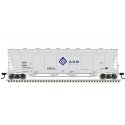 Pressureaide Centerflow Covered Hopper - Ready to Run - Master(R) -- ADM 50031 (gray, blue, Molecule), N, Atlas Model Railroad C