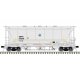 Trinity 3230 Pressure Differential PD Covered Hopper - Ready to Run Master Plu -- TXI GBRX 65000 (gray, black, blue), N, Atlas M