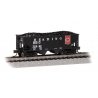 USRA 55-Ton Outside-Braced Hopper with Load - Ready to Run - Silver Series(R) -- Reading 78847 (black, red), N, Bachmann Industr