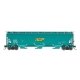 Trinity 5161 Cubic Foot Covered Hopper - Ready to Run -- AGP AGPX (green yellow), HO, Intermountain Railway Company 472110