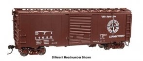 40` ACF Welded Boxcar w/8` Youngstown Door - Ready to Run -- Detroit, Toledo & Ironton 14055, HO, WalthersMainline 45210