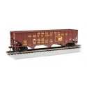 Bethlehem Steel 3-Bay 100-Ton Open Hopper - Ready to Run - Silver Series(R) -- Pennsylvania Power & Light 263 (Boxcar Red, yello