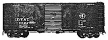 USRA 40′ Rebuilt Boxcar w/Steel Sides Upgrade - Kit -- Undecorated Single Car, HO, Tichy Train Group 4028