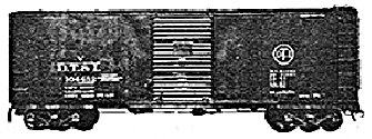 USRA 40′ Rebuilt Boxcar w/Steel Sides Upgrade - Kit -- Undecorated Single Car, HO, Tichy Train Group 4028