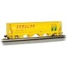 Canadian Cylindrical 4-Bay Grain Hopper - Ready to Run - Silver Series(R) -- Scoular Grain SCOX 1687 (yellow, Ears of Corn), N, 