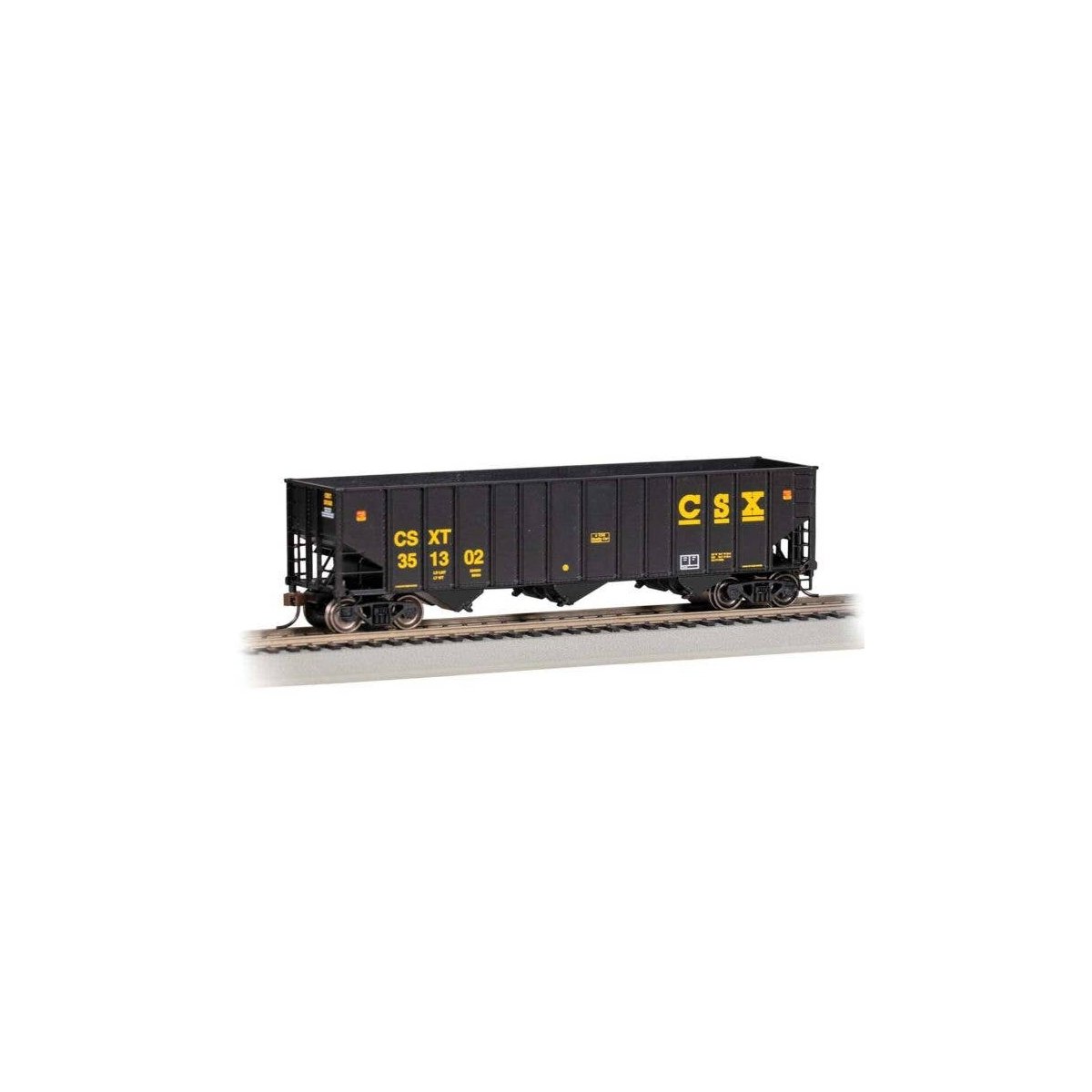Bethlehem Steel 3-Bay 100-Ton Open Hopper - Ready to Run - Silver Series(R) -- CSX 326302 (Ease Up Sticker), HO, Bachmann Indust