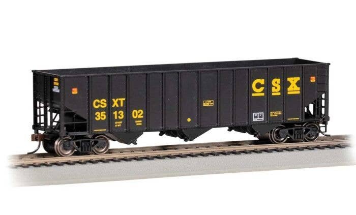 Bethlehem Steel 3-Bay 100-Ton Open Hopper - Ready to Run - Silver Series(R) -- CSX 326302 (Ease Up Sticker), HO, Bachmann Indust