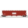 ACF 5701 Centerflow Plastics Hopper - Ready to Run - Master(R) -- Cain Chemicals ALAX 36809 (red, white), HO, Atlas Model Railro