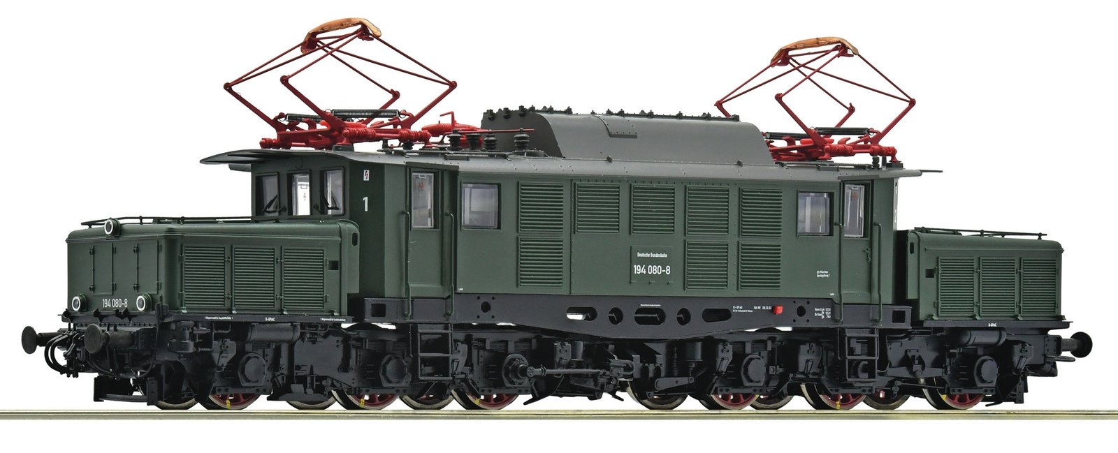 Electric locomotive 194 080-8, DB, HO, Roco 7510212