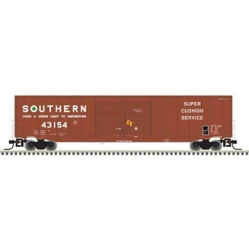 ACF 60′ Double-Door Auto Parts Boxcar - Ready to Run - Master(R) -- Southern Railway, HO, Atlas Model Railroad Co. 20007821