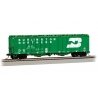 GATX 4180 Airslide Covered Hopper - Ready to Run -- Burlington Northern 481419 (Cascade Green, white, Large Logo), HO, Bachmann 