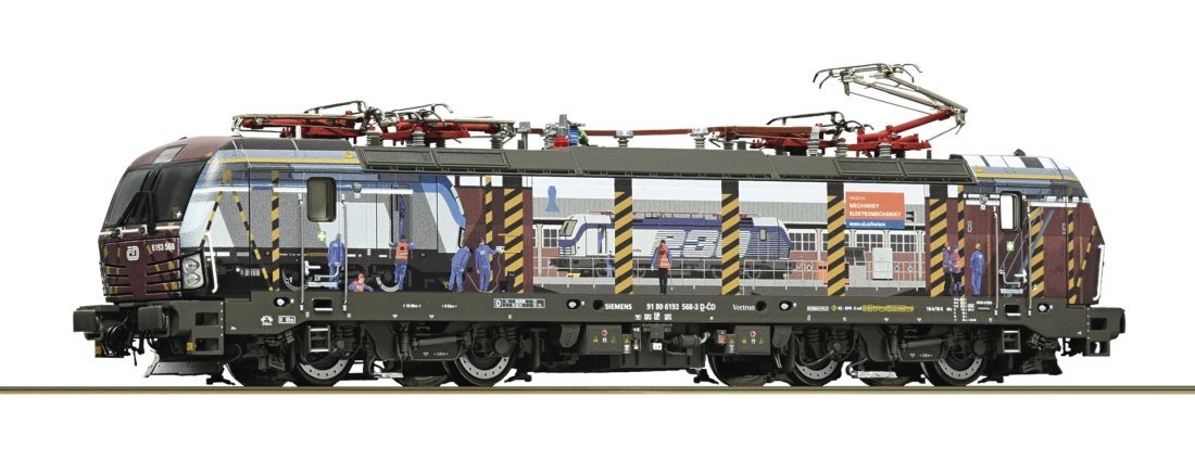 Electric locomotive 193 568-3, CD, HO, Roco 7520186