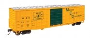 50′ Waffle Side Boxcar - Ready To Run -- Maine Central 29119 (Superior Door), HO, WalthersMainline 46715