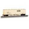 GATX 4180 Airslide Covered Hopper - Ready to Run -- CSX 201354 (pale yellow, black), HO, Bachmann Industries 70617