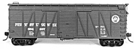 40′ USRA Single Sheathed Wood Boxcar - Kit -- Undecorated Single Car, HO, Tichy Train Group 4026