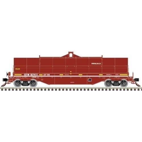42′ Coil Steel Car with Fishbelly Side Sill - Ready to Run - Master(R) -- Grand Trunk, N, Atlas Model Railroad Co. 50006768